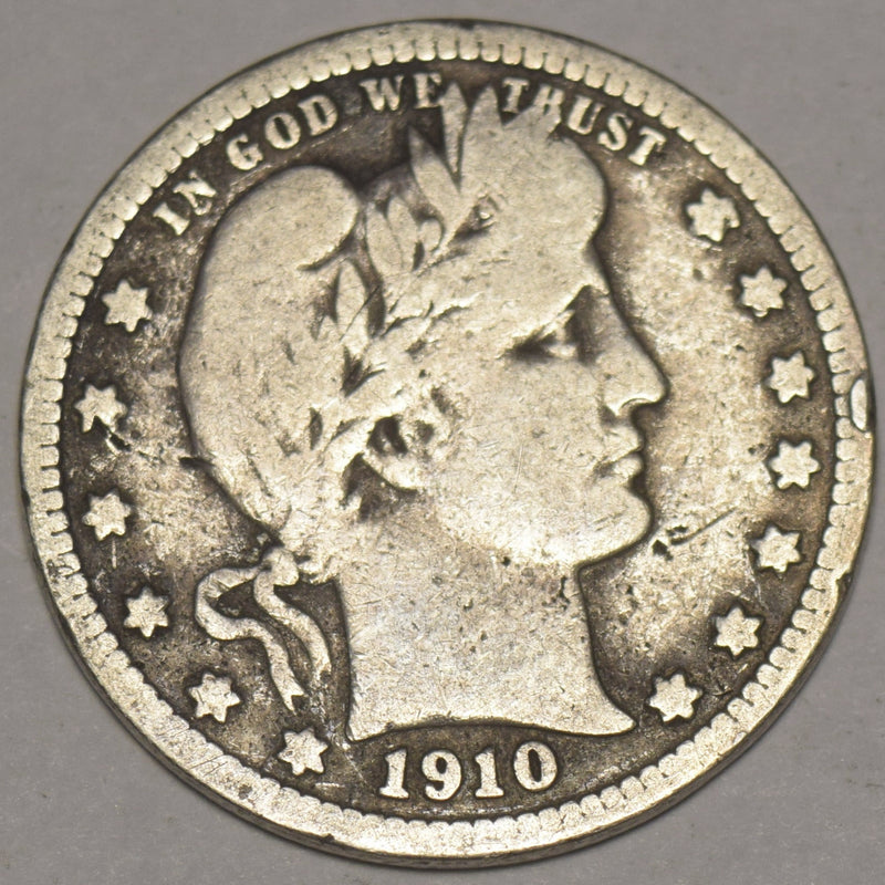 1910 Canadian Quarter Very Fine