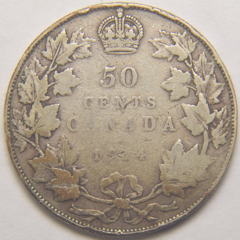 1914 Canadian Half VG/Fine