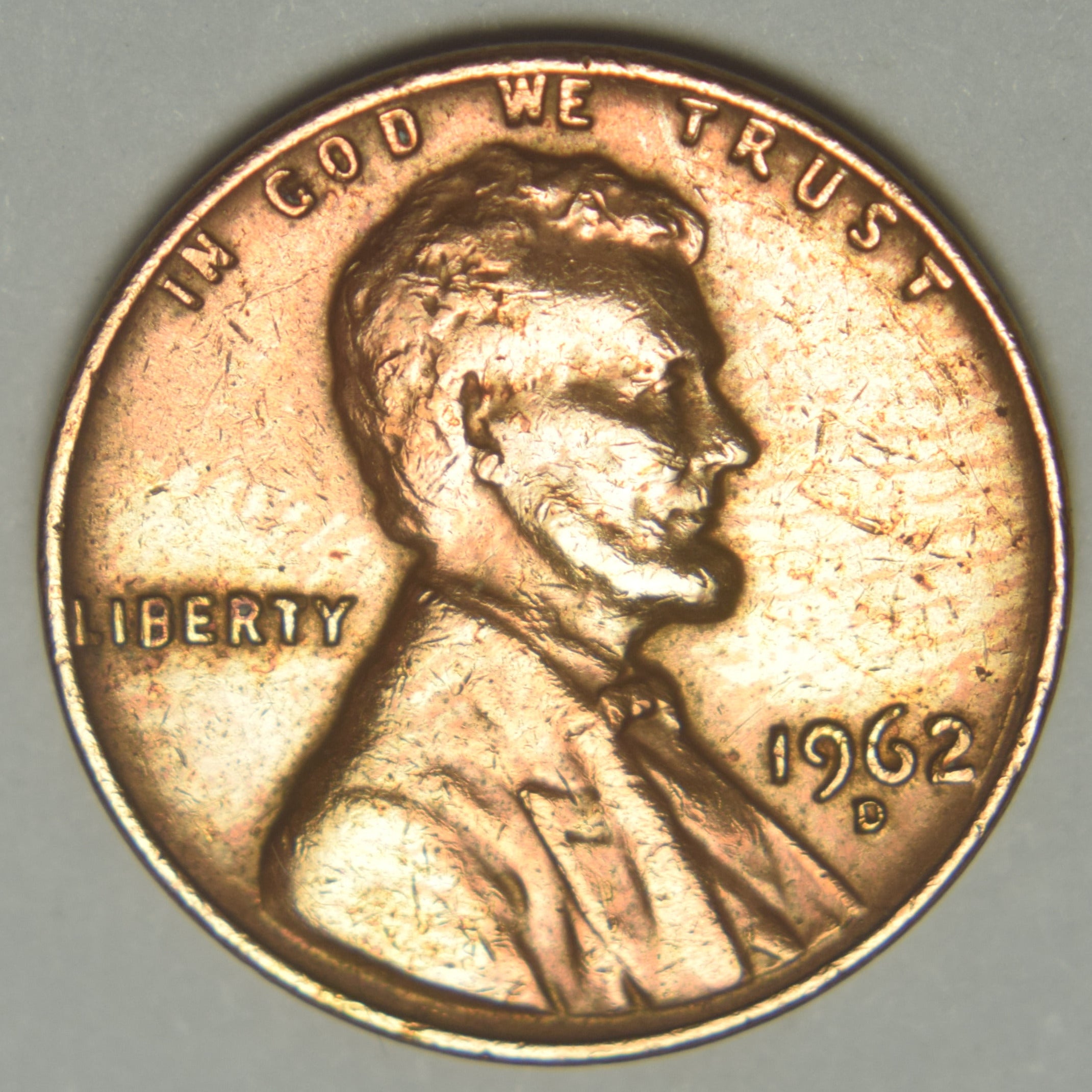 1962-D Lincoln Cent Brilliant Uncirculated – Mount Vernon Coin